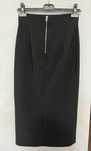 Fusta noua, neagra, midi, Zara, XS