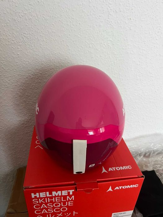 Casca ski schi snowboard Atomic Redster WC AMID FIS Pink M 56.5-57.5