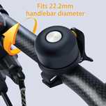 Sonerie 2 în 1 antifurt localizator bicicleta Apple AirTag  GPS Track