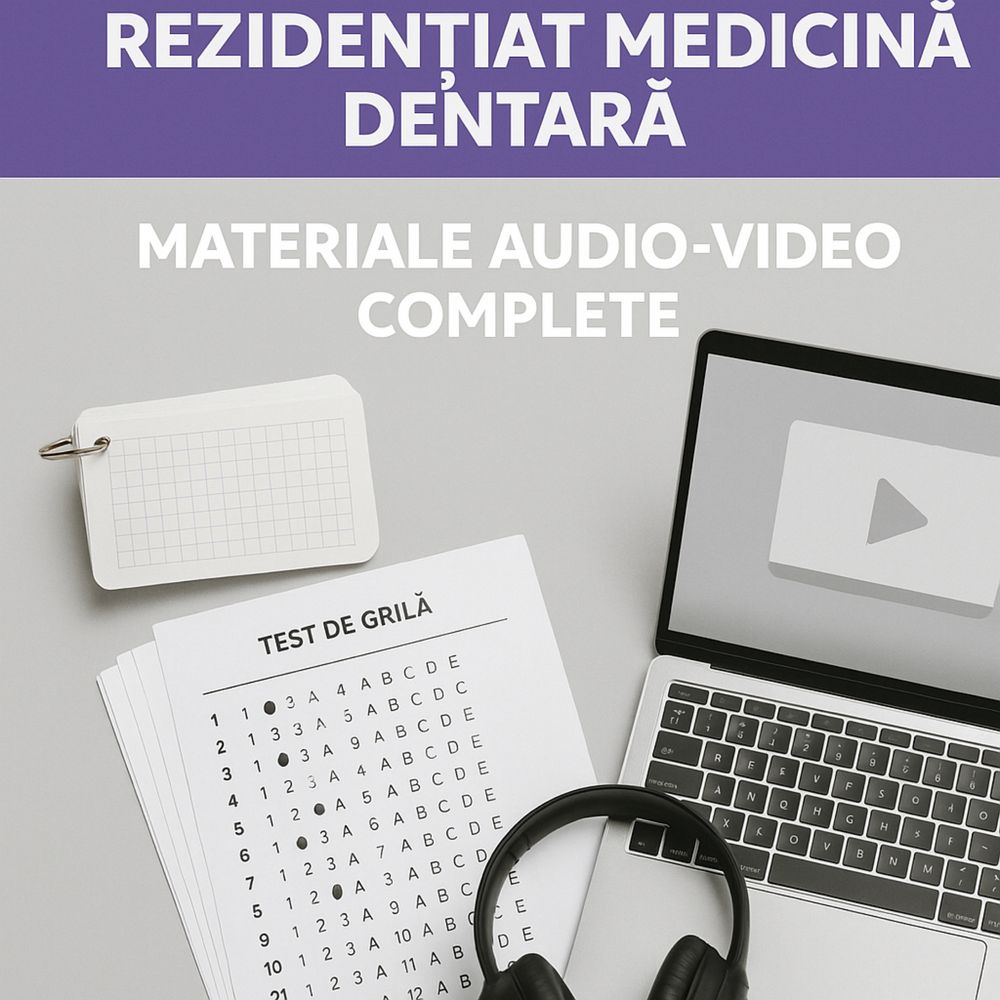 Pachet complet Rezidentiat Medicina Dentara