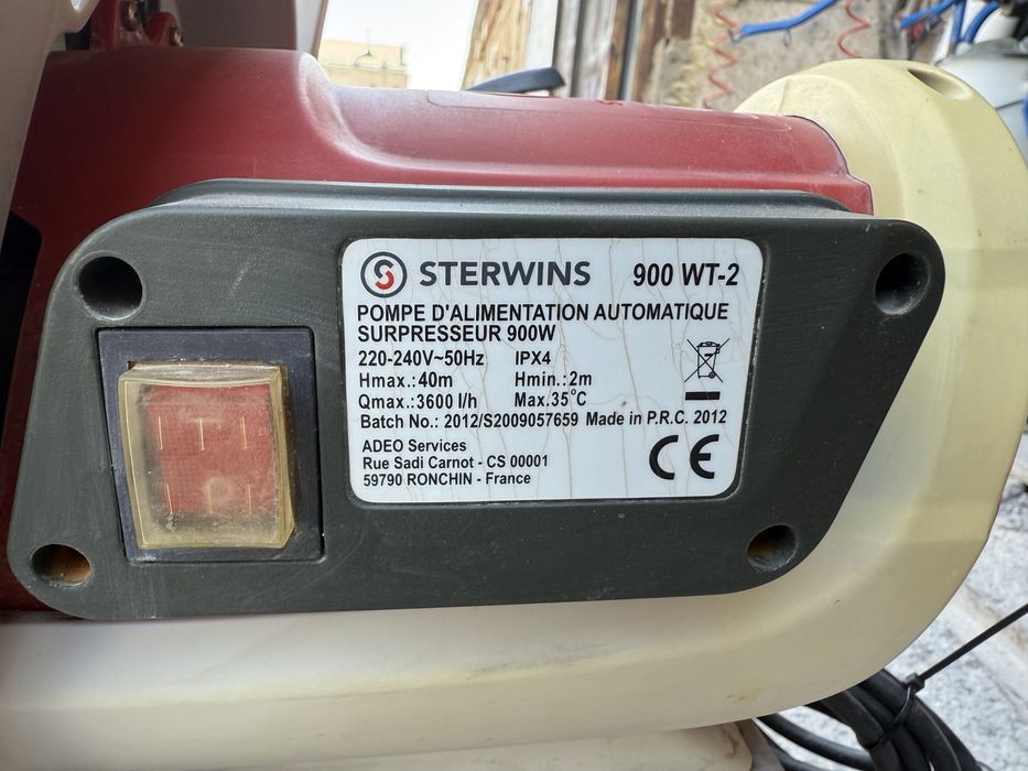 * STERWINS насосная станция + фильтр б/у в отличном состоянии