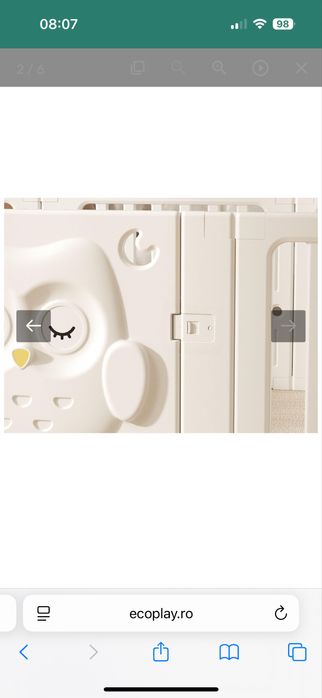 Gard pentru bebeluși - "Birch"