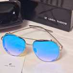 Ochelari de soare Linda Farrow bleu