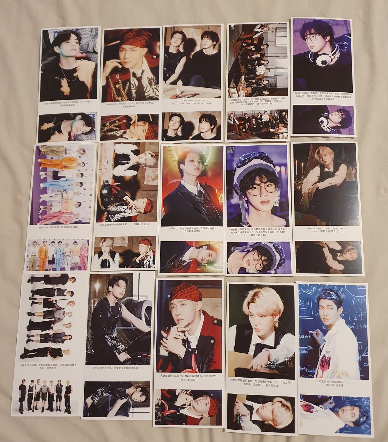 Kpop BTS post card