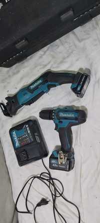 Makita  filetanta  ferastrau sabie 10,8 V