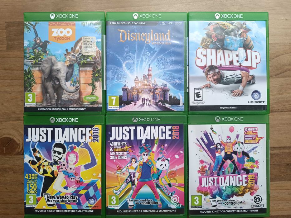 Jocuri Kinect Xbox One Shape Up Disneyland Just Dance Zoo Tycoon