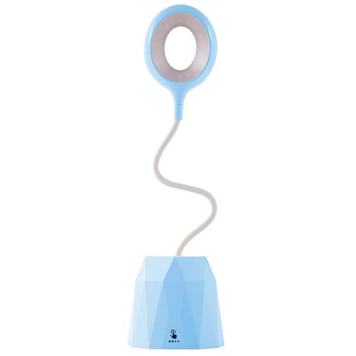 Suport lampă Agolaty cu ventilator multifuncțional, unisex, bleu
