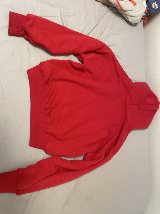 Yezzy(YZY) Gap hoodie червено М