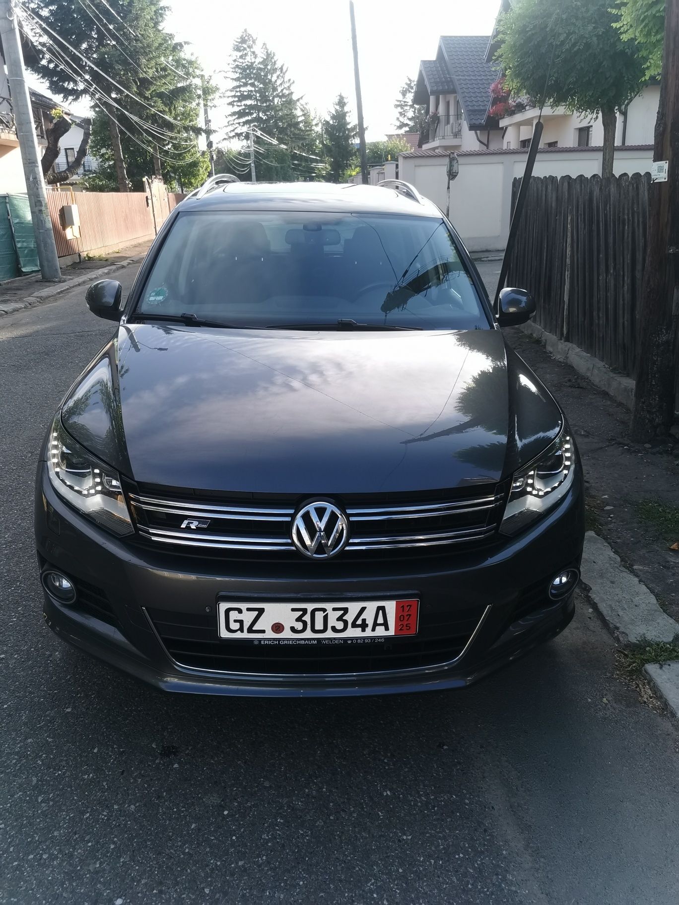 Volkswagen Tiguan R-Line Dsg 2013 Panorama Webasto