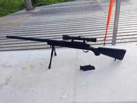 Pusca Airsoft M61/M24 Sniper EXTREM de PUTERNIC 6J bila 0,43g STICLA