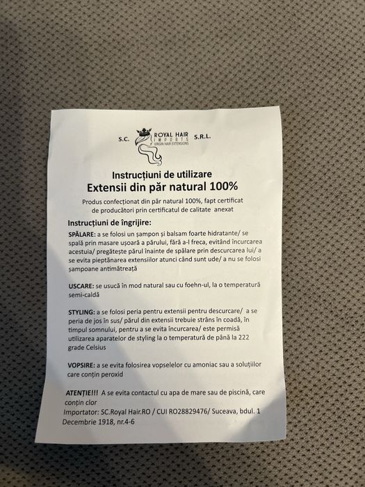 Set extensii din par natural 100% Clips on Gama Premium Deluxe 220 gr