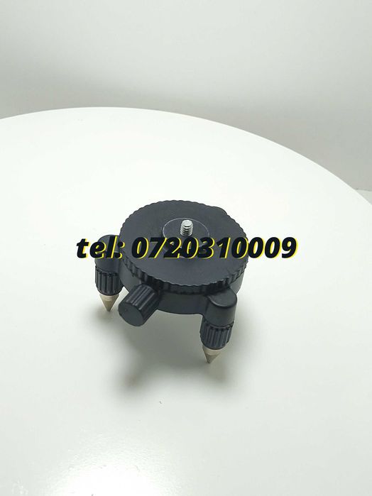 Suport Rotativ Cu Gheare Pentru Nivela Laser 360 Grade  Trepied Mic