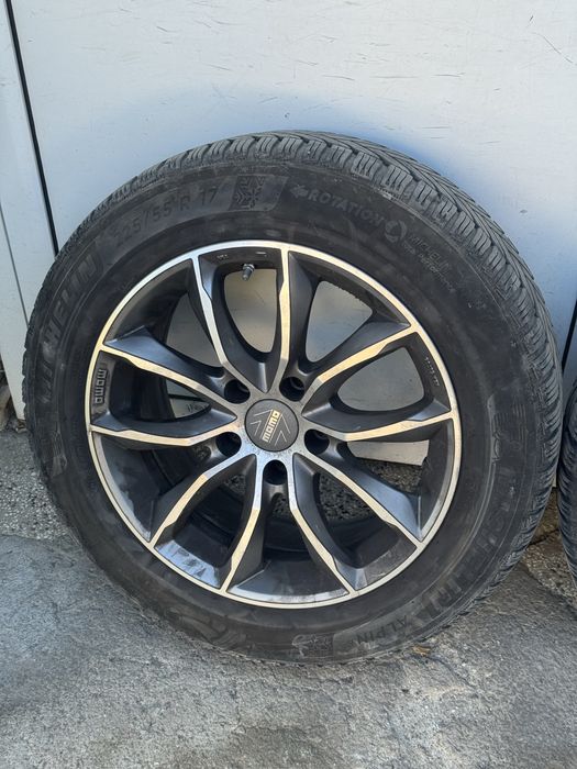 Джанти 17’ МОМО 5х120 + зимни гуми MICHELIN