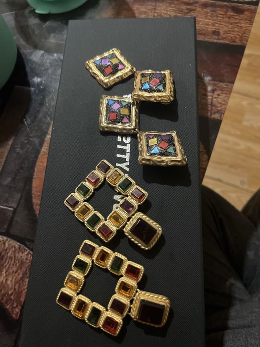 Set de doua perechi cercei clips zara