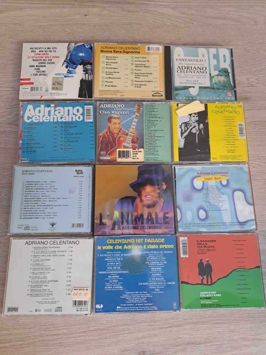 Cd Adriano Celentano 13 cd-uri originale