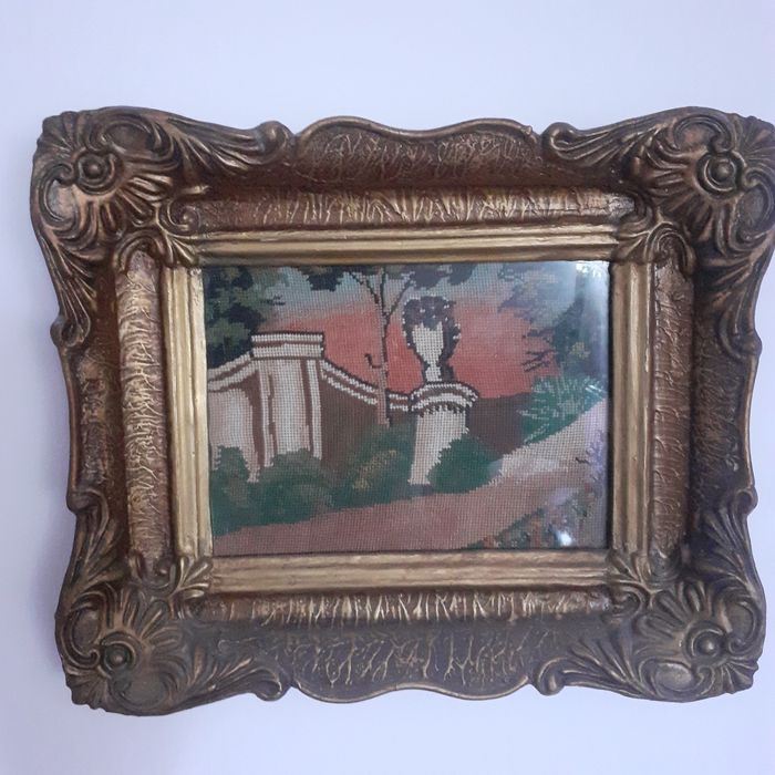 Tablou goblen și în ulei