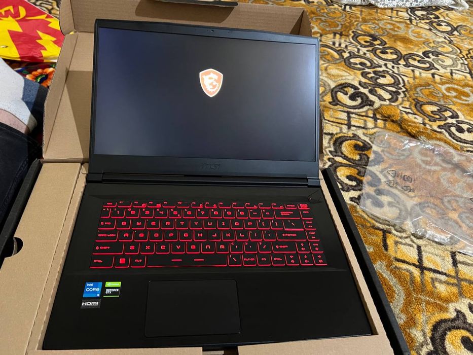 Продается ноутбук новый игровой GF63Thin11SC