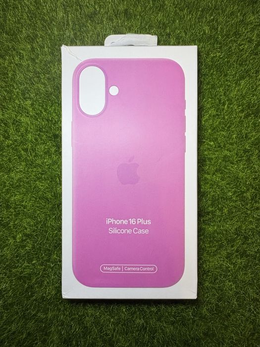 Husa apple roz pentru iphone 16 plus