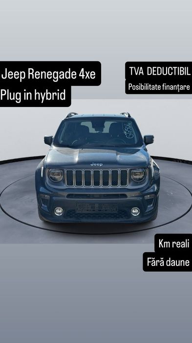 Jeep Renegade 2022 Plug in Hybrid 79mii km/190CP/Lane/Distronic/4x4/Full LED/50km el