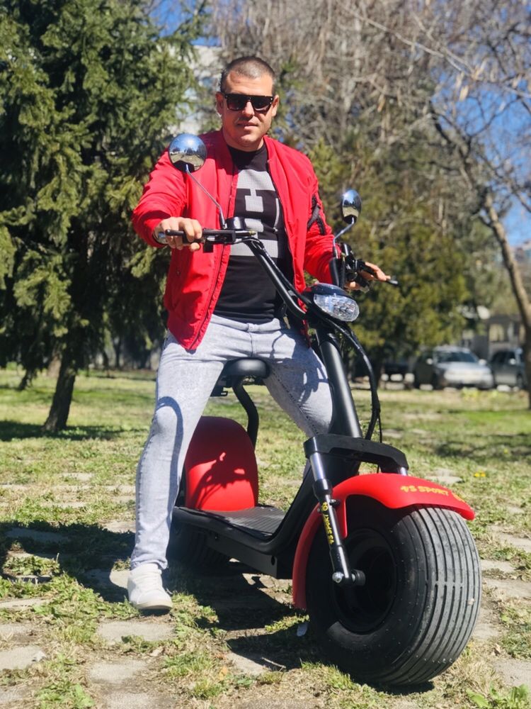 Харли скутер 1500W • Citycoco scooter 1500W • Електрически скутер •