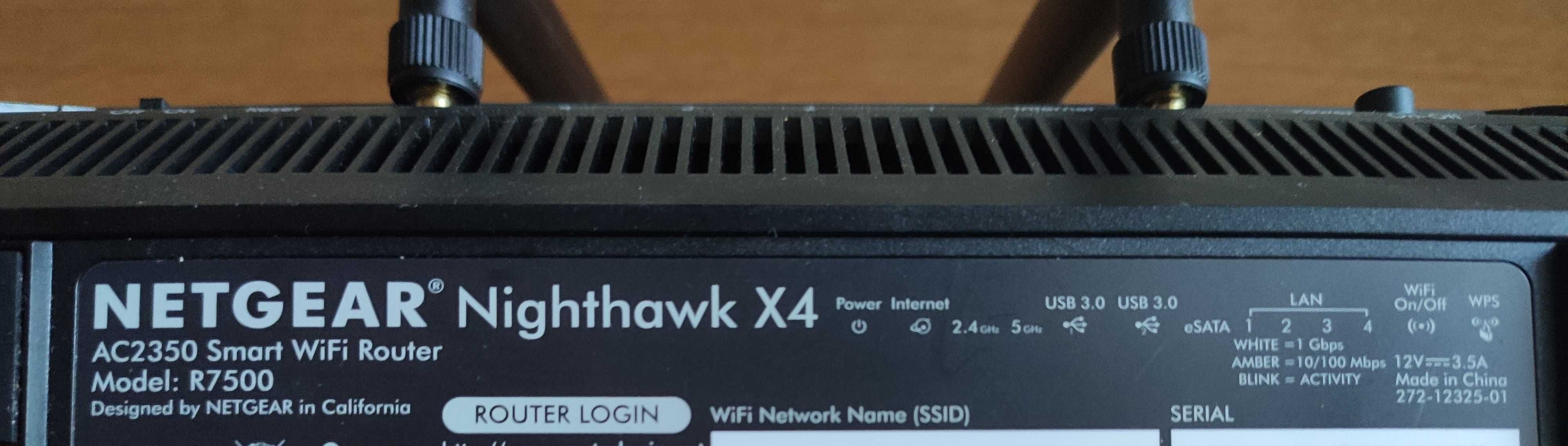 netgear Nighthawk X4 router wireless AC2350 R7500