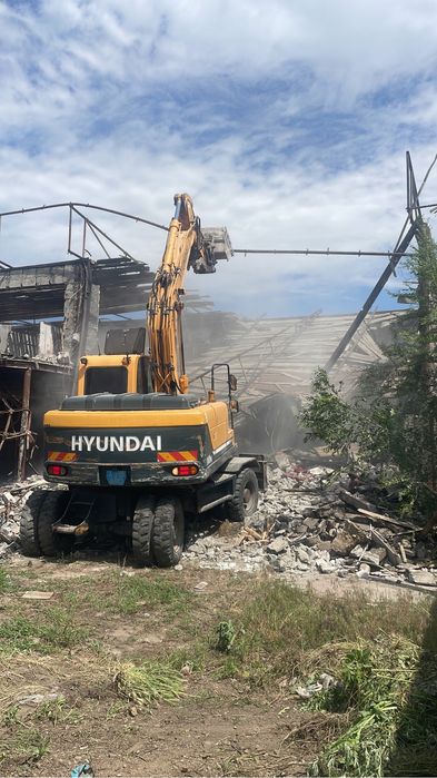 Роем Котлован, Демонтаж дома,снос слом демонтаж здании