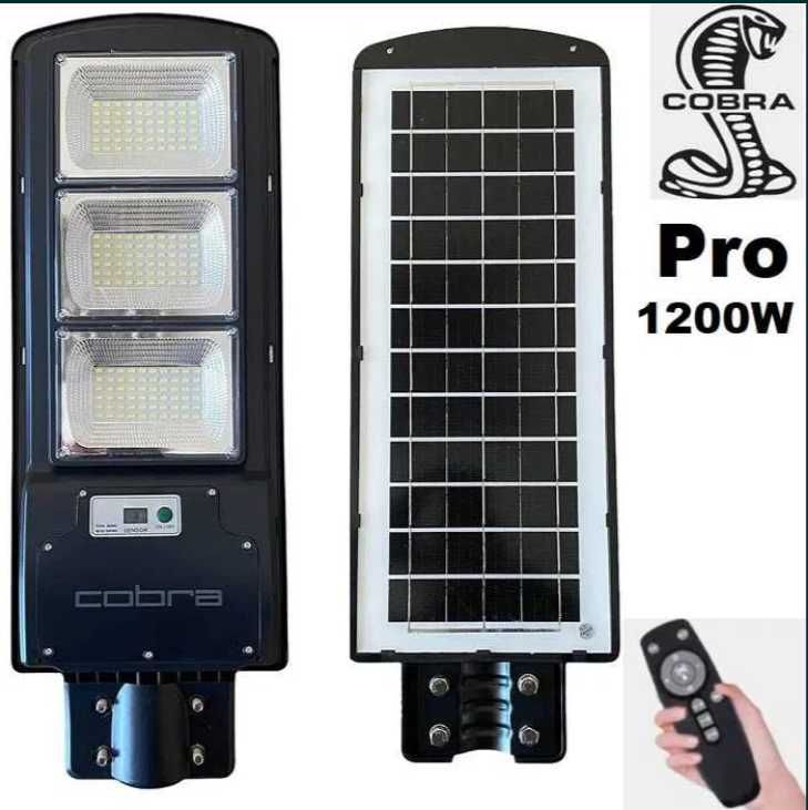 % Нова Соларна лампа COBRA PRO 400/800/1200/1600W Соларно осветление!