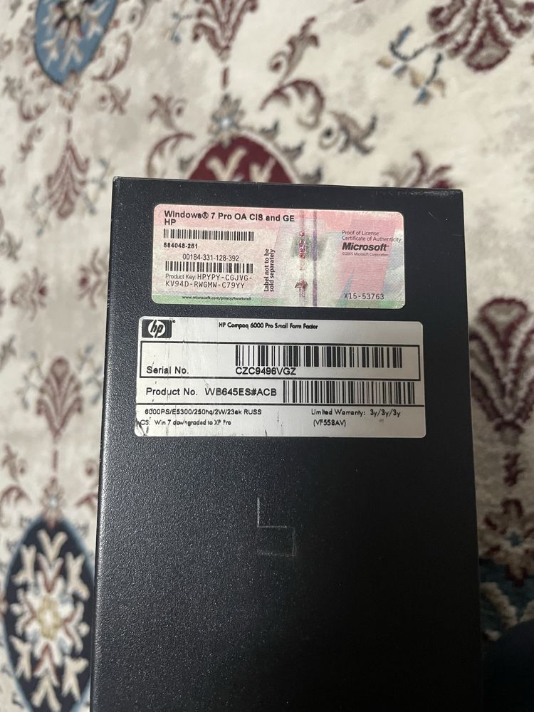 hp compaq 6000 pro Small