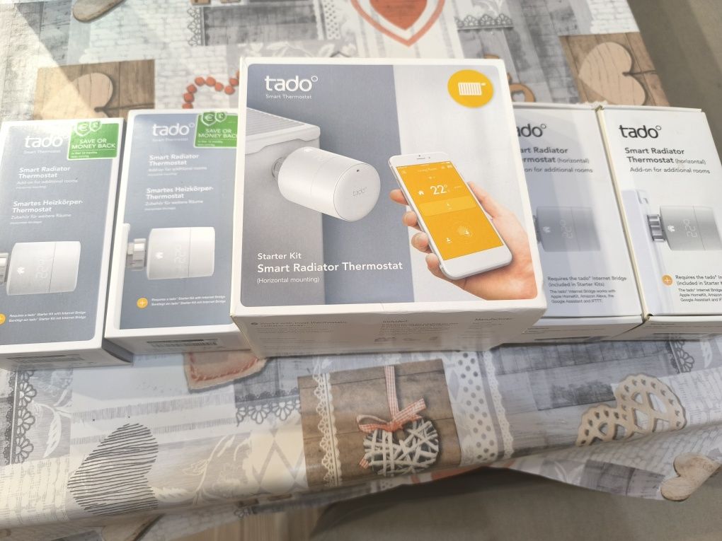 Продавам комплект tado° смарт термостати за парно с интернет бридж – 6