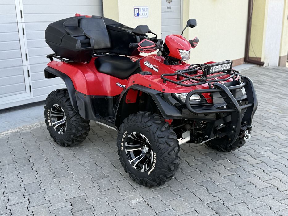 Suzuki KingQuad 750 + Senile Kimpex