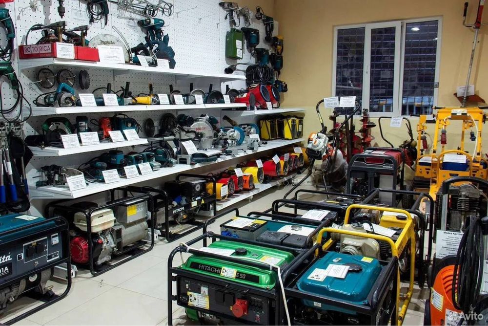 Аренда инструментов прокат Генератор электростанция копрессор жираф
