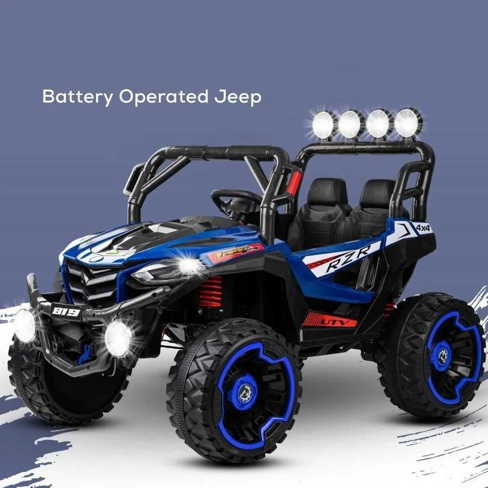 Акумулаторен джип OFF-ROAD RZR UTV 4X4 12V батерия,MP3 плейър