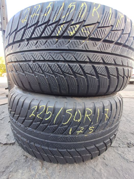 2 anvelope iarna 225/50r17 Bridgestone 2020 Rft runflat Montaj Gratuit