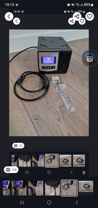 De vânzare: Stație de lipit profesională JBC HD + Mâner T470-S + Vârf