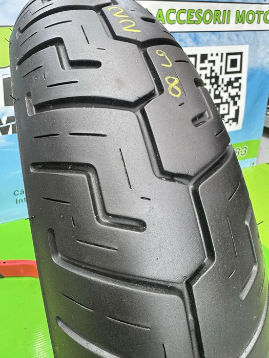 150 80 16 Anvelopa Moto Spate Dunlop D401 ca noua Cauciuc C2298