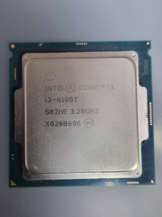 Продам процессор Intel core i3-6100T