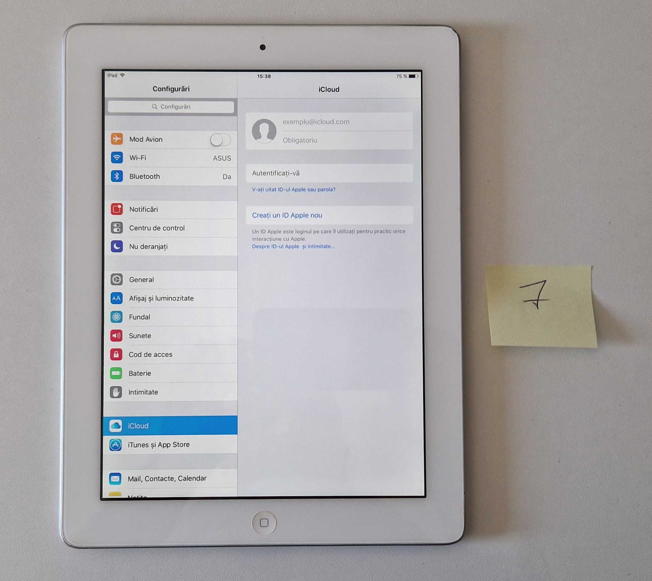 iPad Generatie 3, model A1416, 16Gb, liber icloud