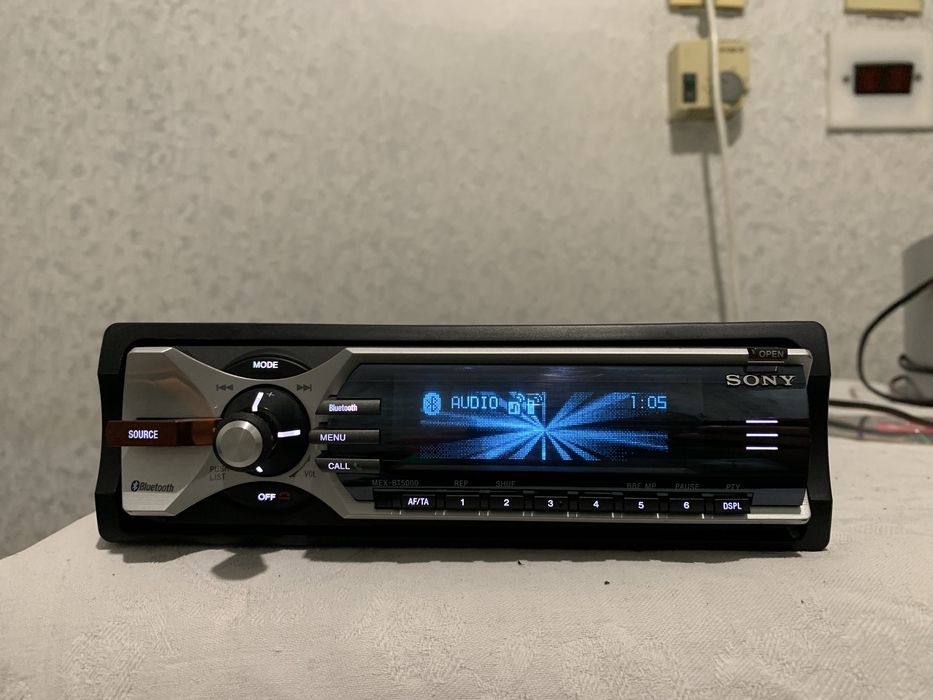 Авто Cd Sony Bluetooth Графики