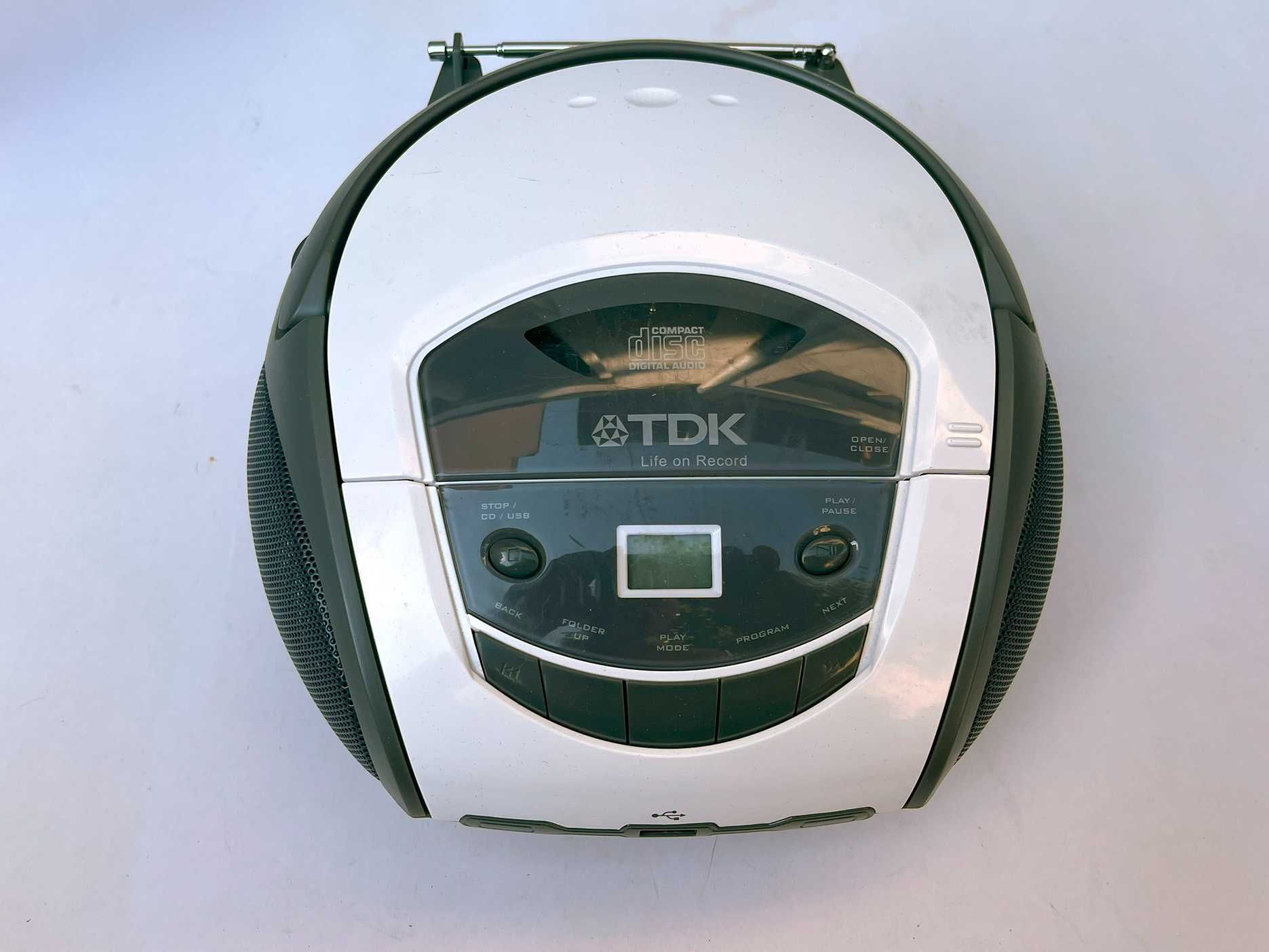 TDK - CD/MP3/USB плеър TDK Life on Record CD/MP3/USB Boombox