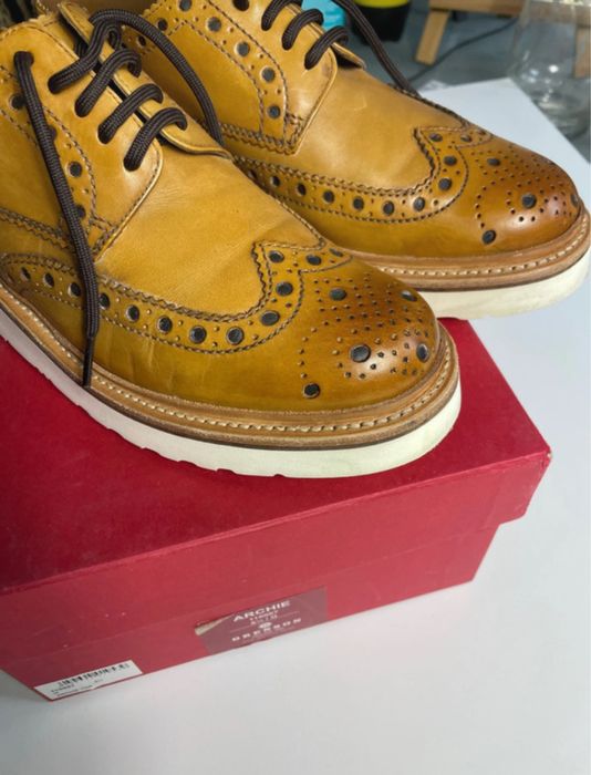 Pantofi Grenson stare perfecta, piele naturala, englezesti, 40