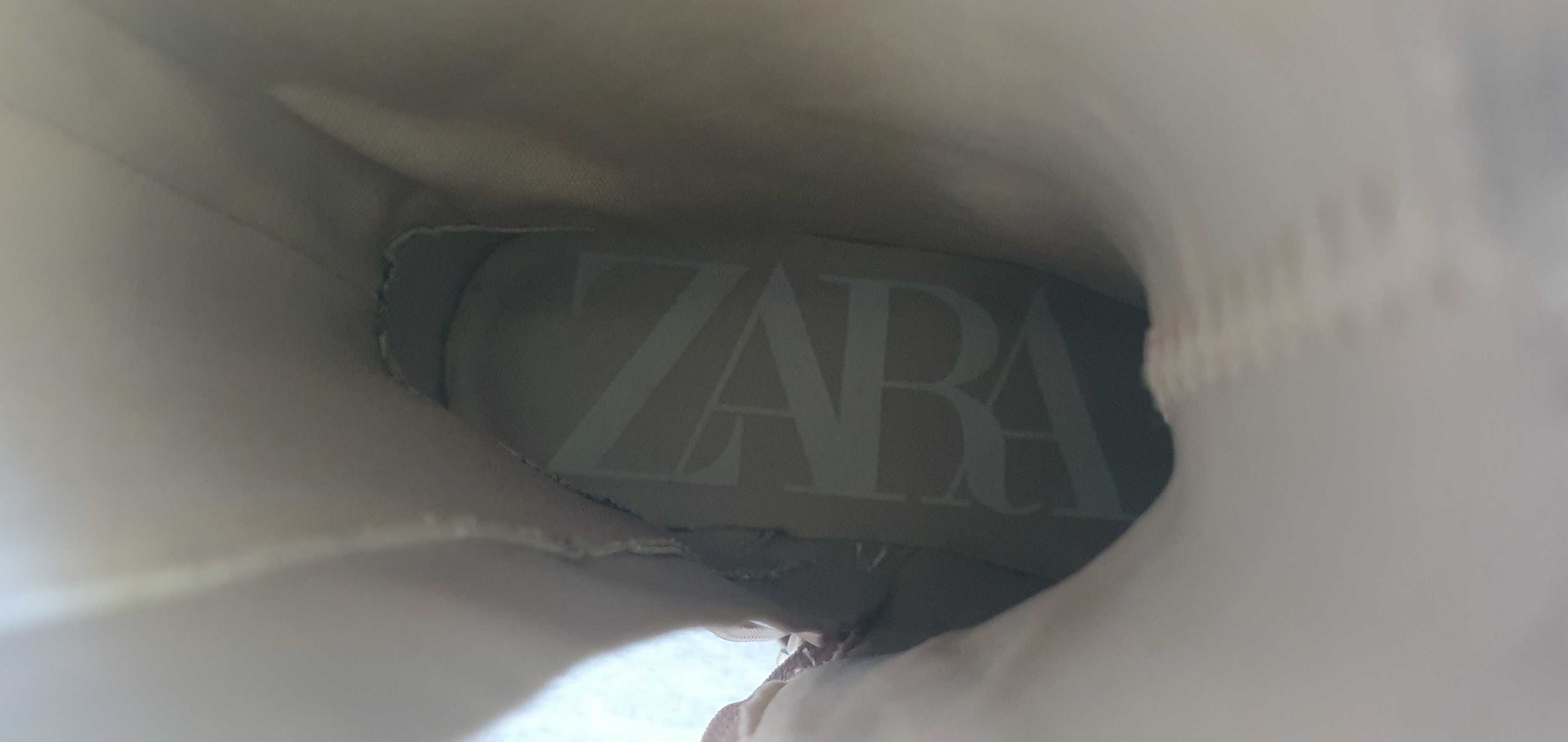 Боти Zara 35 размер носени 1 път