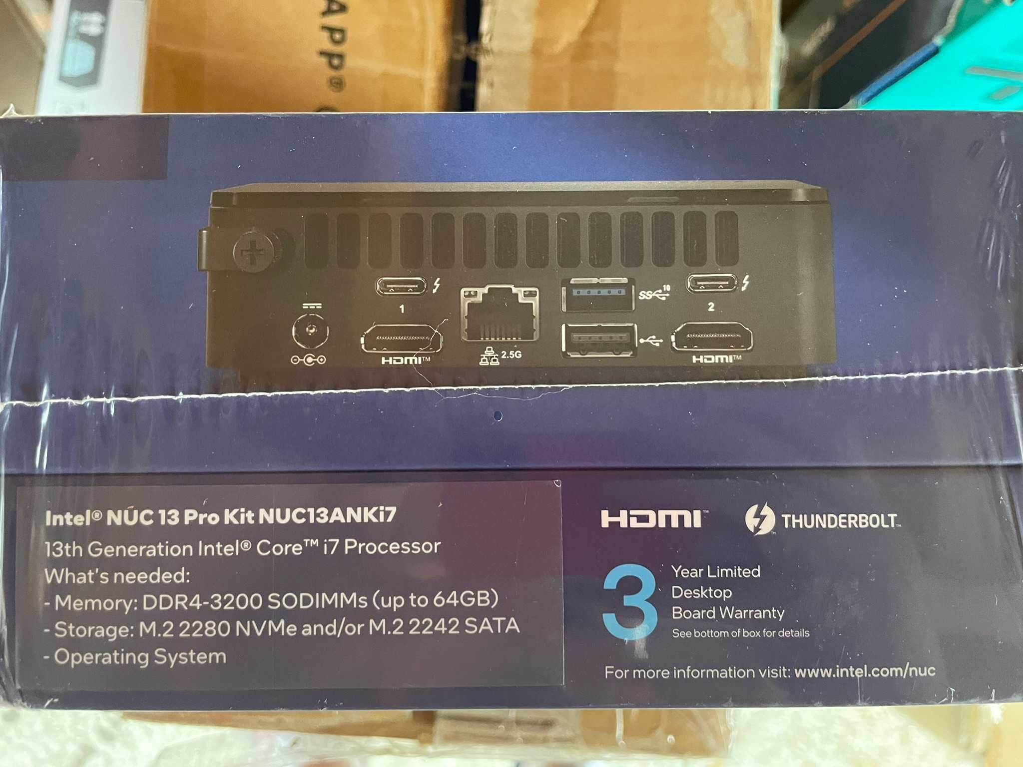 Mini PC Intel NUC 13 Pro - i7 a 13a generație / 13th gen i7