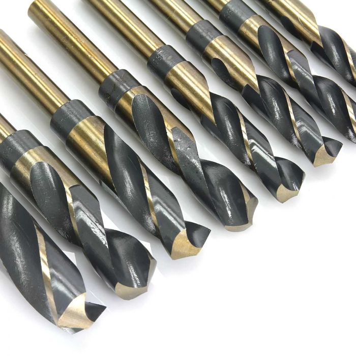 Set 8 burghie cobalt HSS 14-25.5mm pentru metal (M22302)
