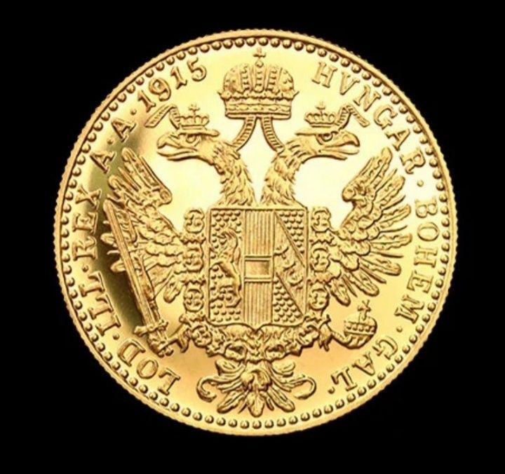 Monede placate cu aur de 24