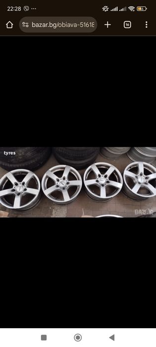 16 цола лети джанти за БМВ 3-та серия Е90,Е91,Е46,Е36 ,BMW E90