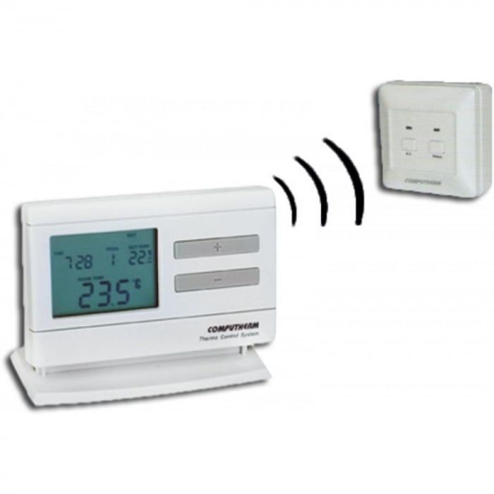 Termostat de ambient wireless, programabil
