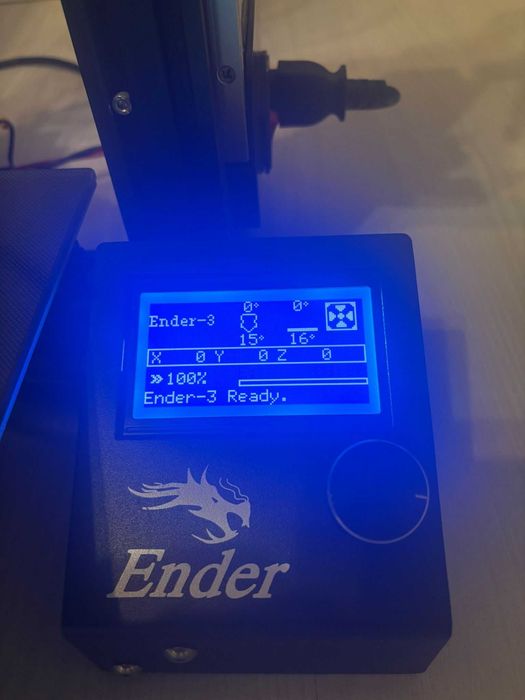 Imprimanta 3D CREALITY ENDER-3 cu suprafata de printare de Sticla