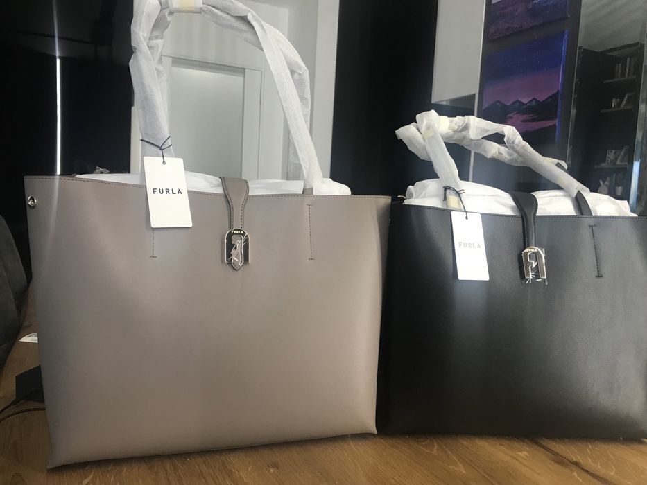 FURLA SOFIA TOTE XL.100%оригинал.Със сериен номер,етикети,всичко