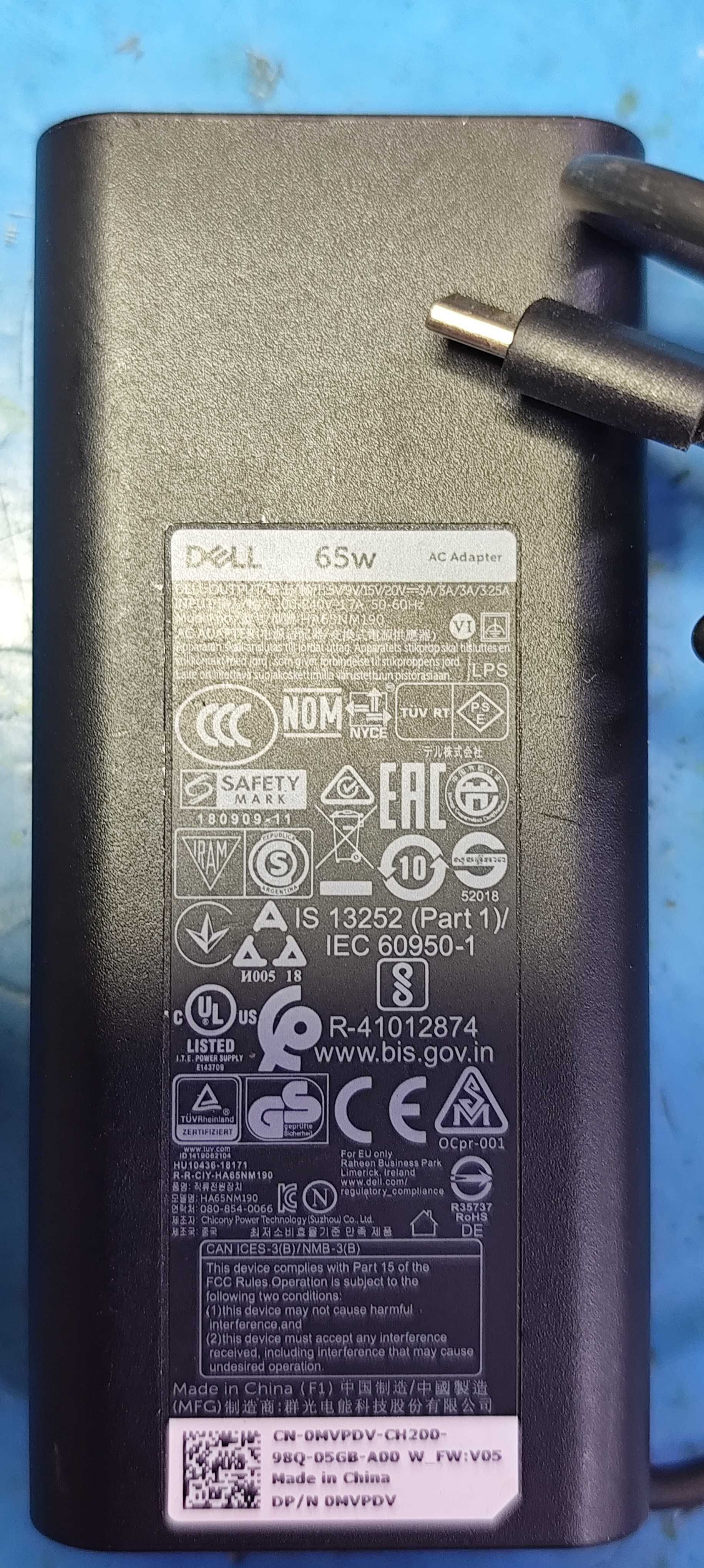 alimentator incarcator dell mufa tip C 65w