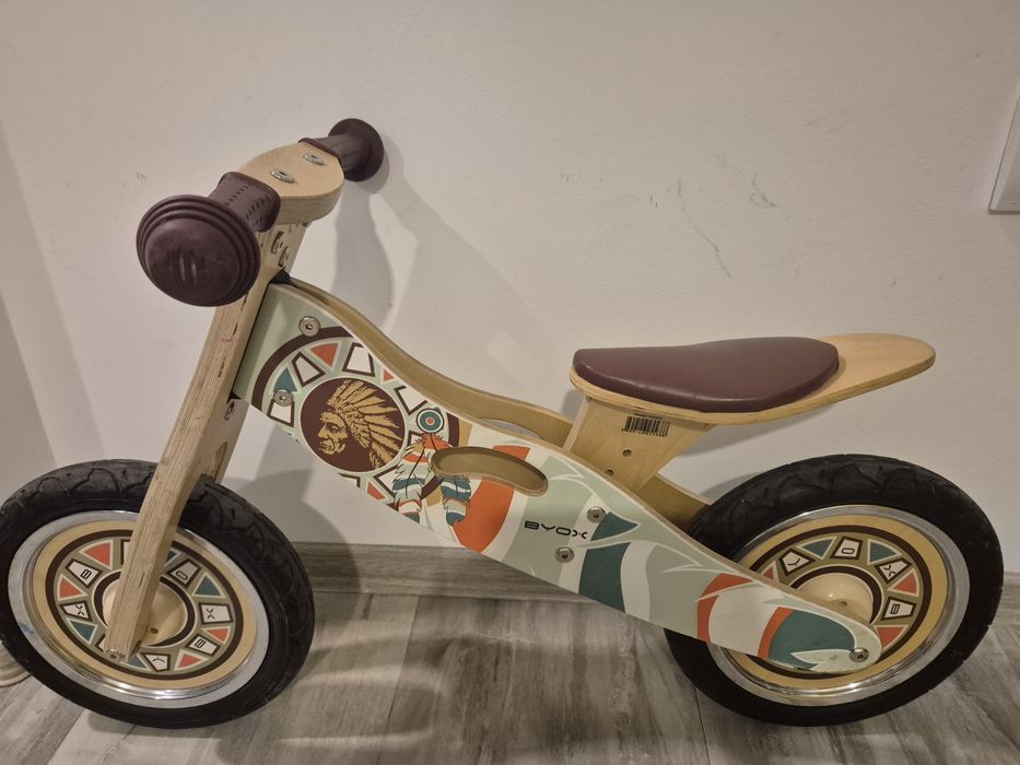 Баланс колело. Дървено